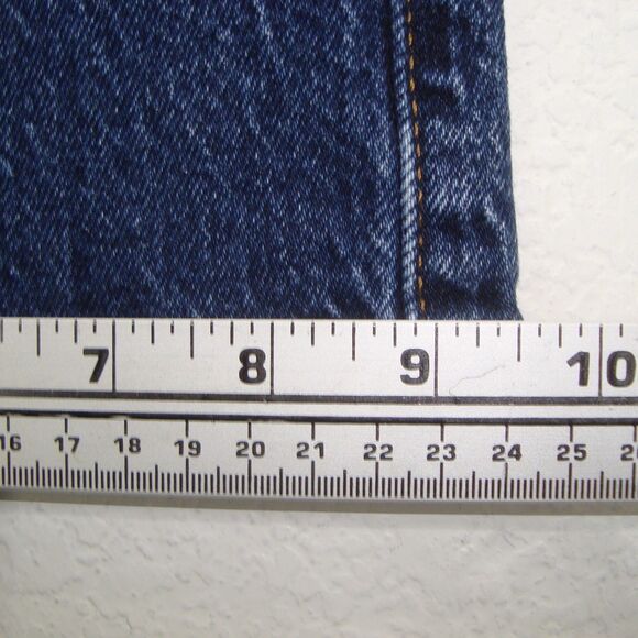 LEVI'S Premium Wedgie Big E Bootcut Button Fly Blue Denim Jeans - Picture 9 of 14
